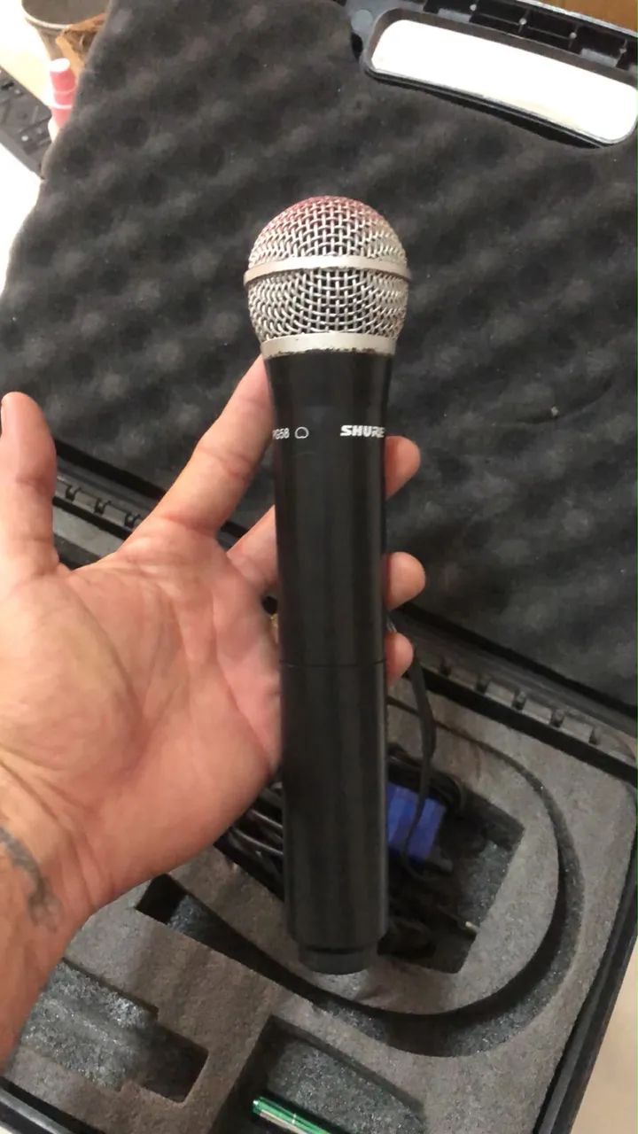 Microfone sem fio shure - Foto 2