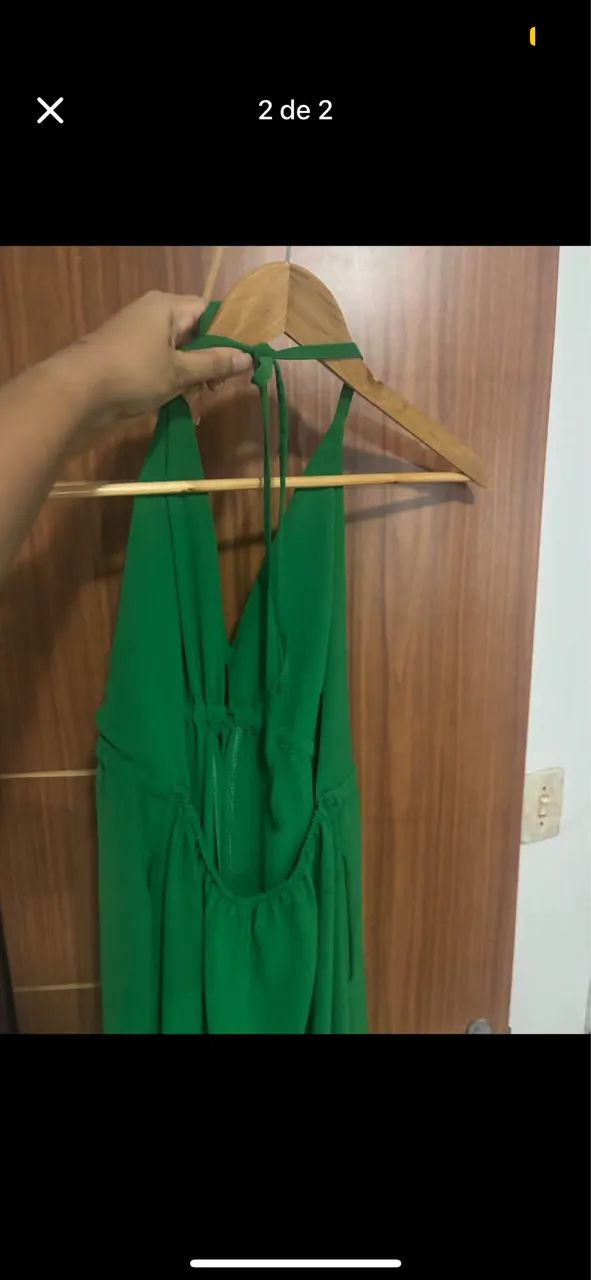 Macacão midi verde - Foto 2