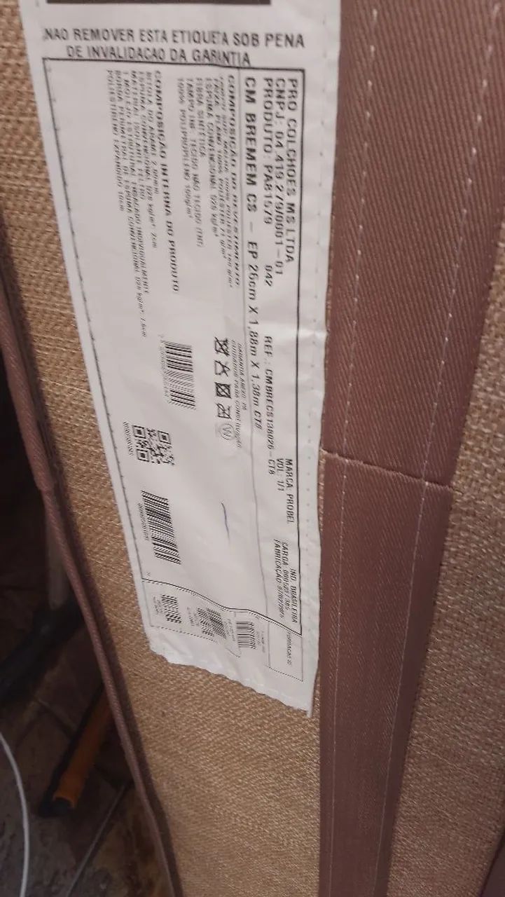 Colchão de casal tamanho padrão  - Foto 4