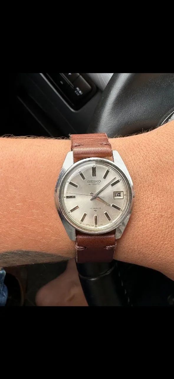 Lote 3 Seikos Automáticos Vintages 7005  - Foto 2