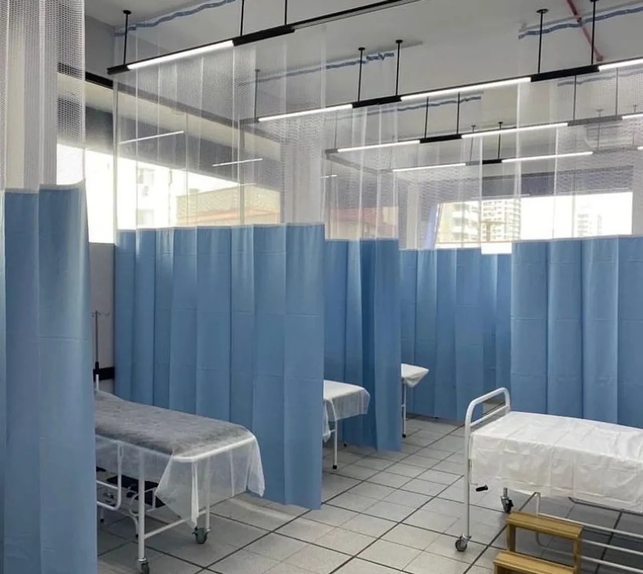 Cortina hospitalar Manaus  - Foto 2
