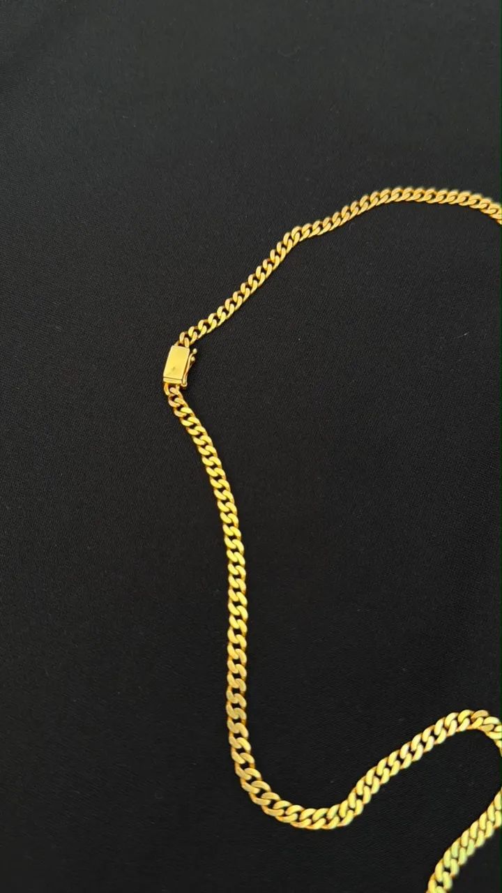 CORDÃO DE OURO MACIÇO 27.2g - Foto 3