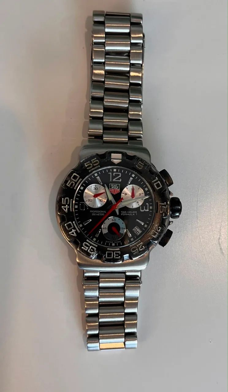Tag Heuer Formula 1 CAC 1111-0 Black Dial (USADO) - Foto 3