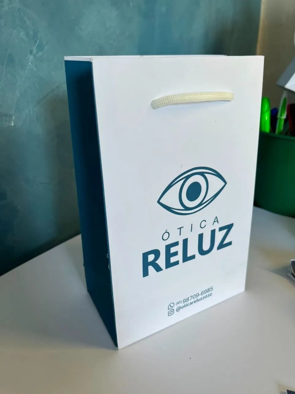SACOLAS DE PAPEL PERSONALIZADAS COM A SUA LOGO! ? - Foto 4