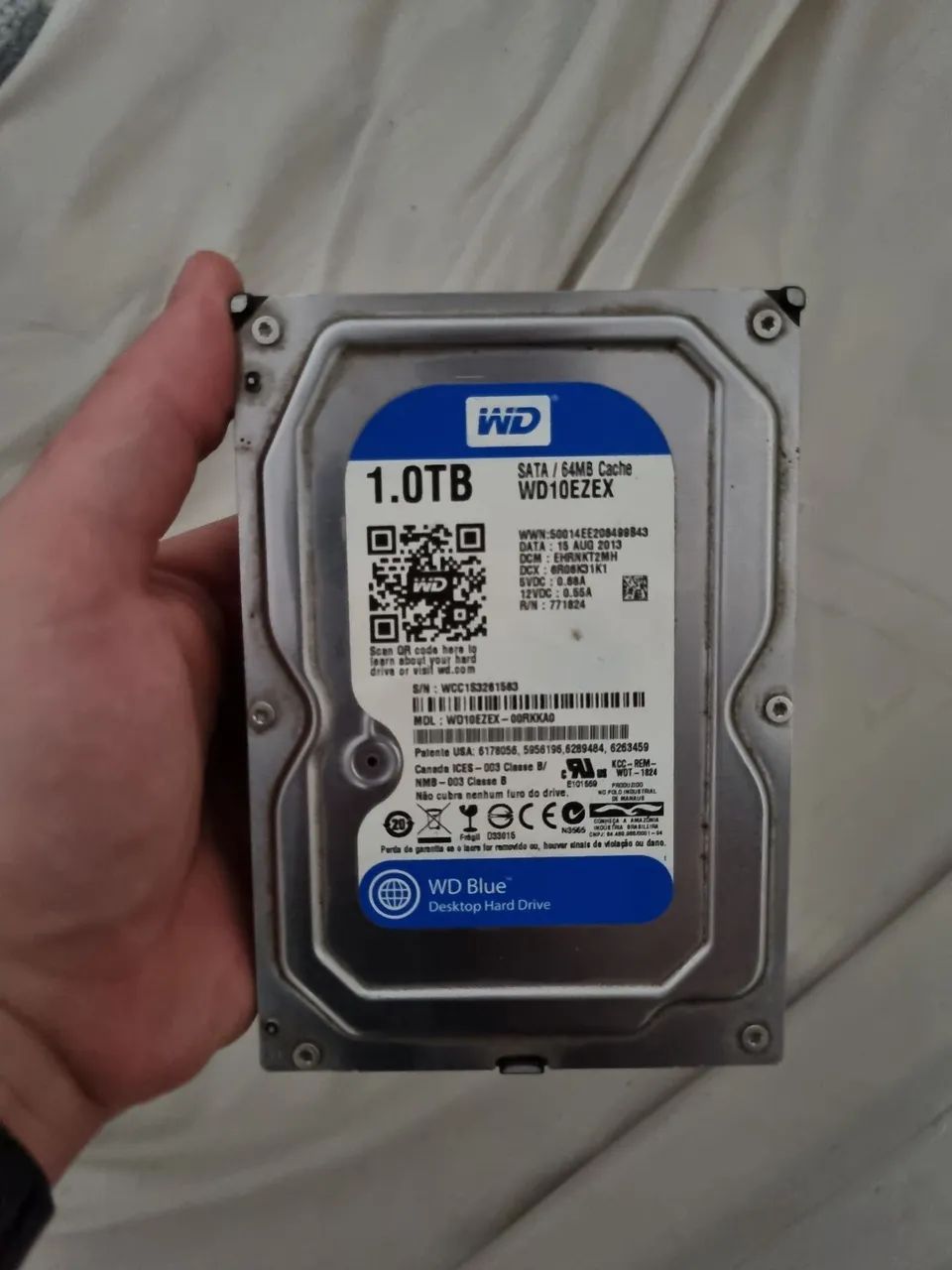 HDD 1TB WESTERN DIGITAL BLUE