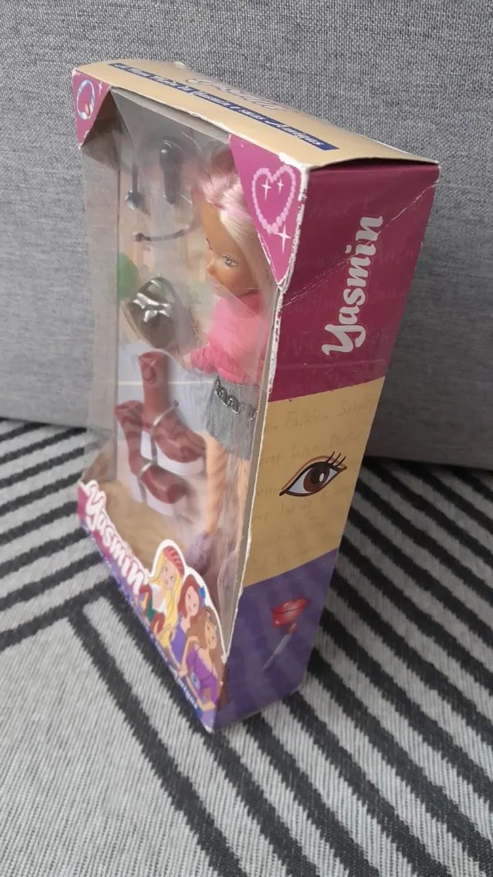 Boneca  antiga Yasmin ano 2001- da Braskit -completa - Foto 4
