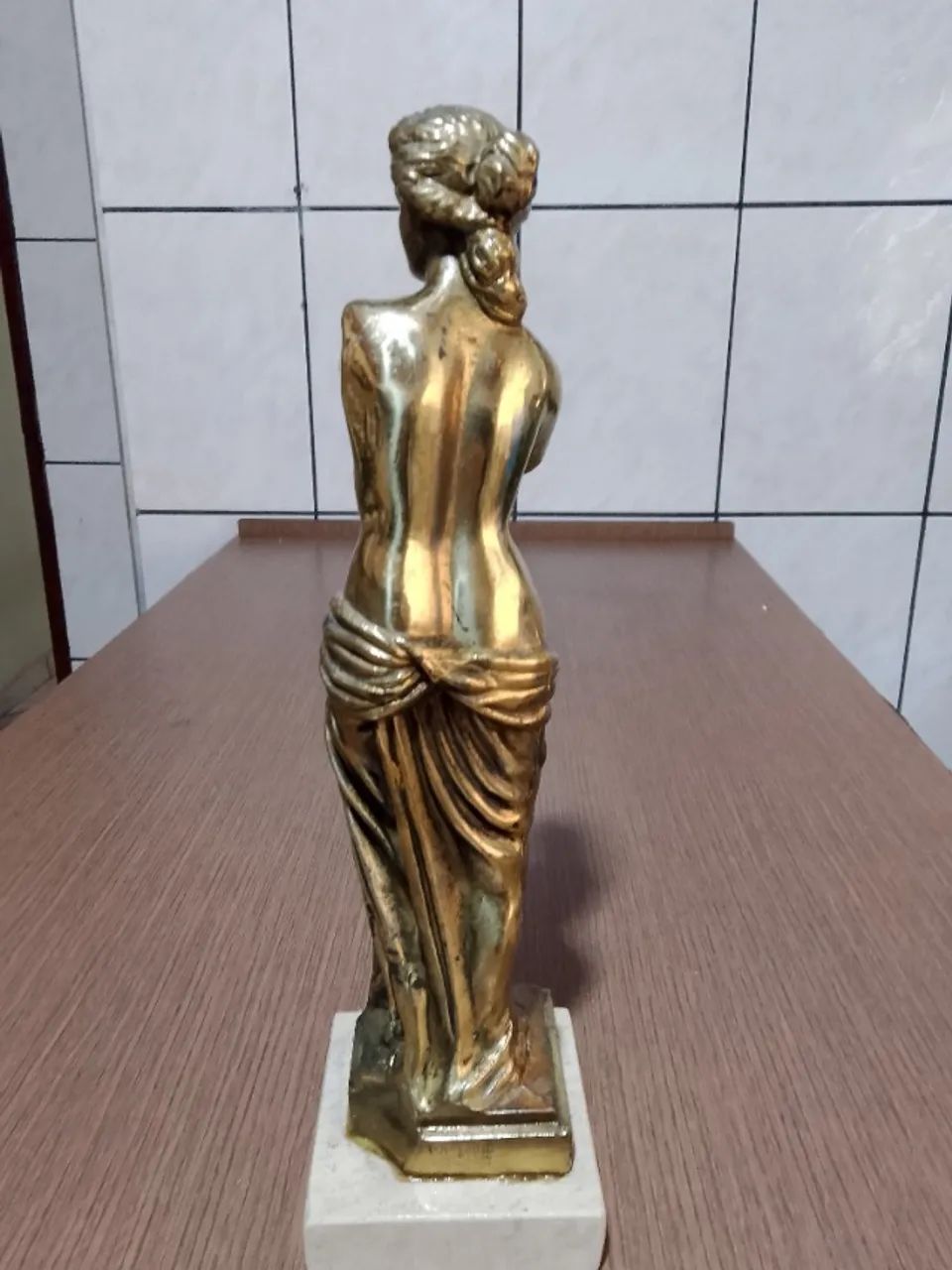 Estatueta da Vênus de Metal - 39 cm - Foto 5