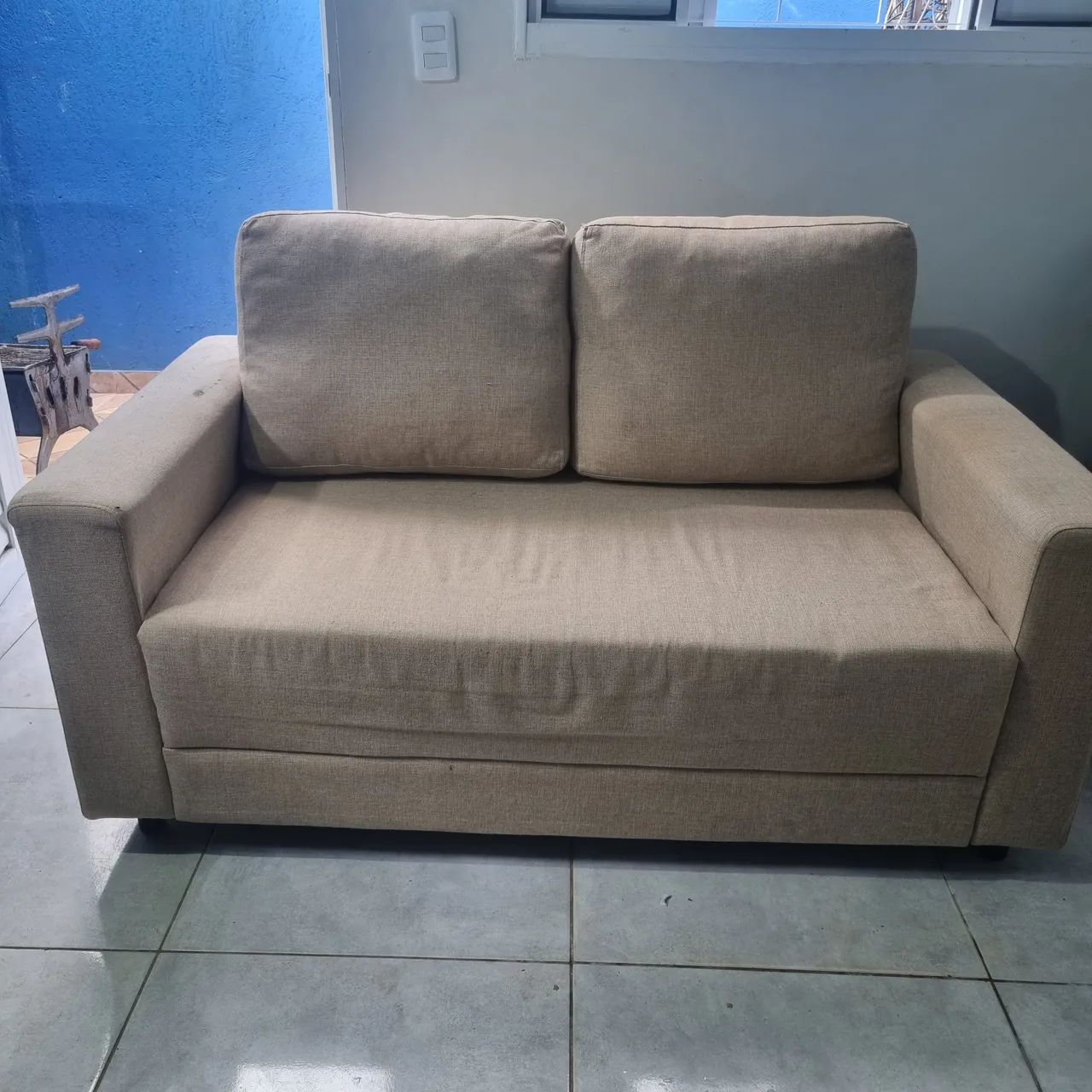 Sofá 2 lugares tok stok65578361985665125
