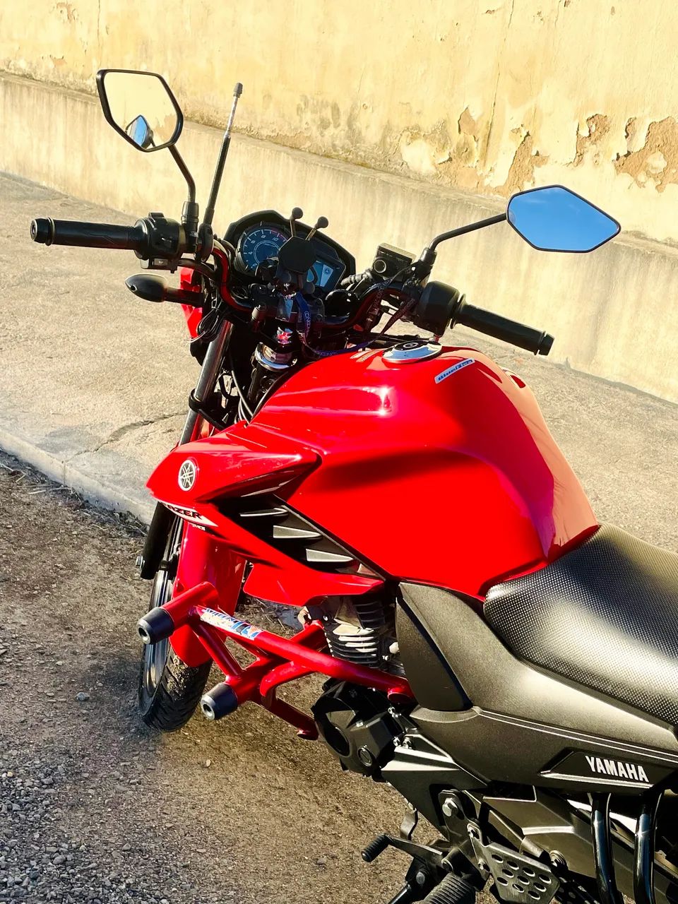Fazer 150 vermelha - Foto 3