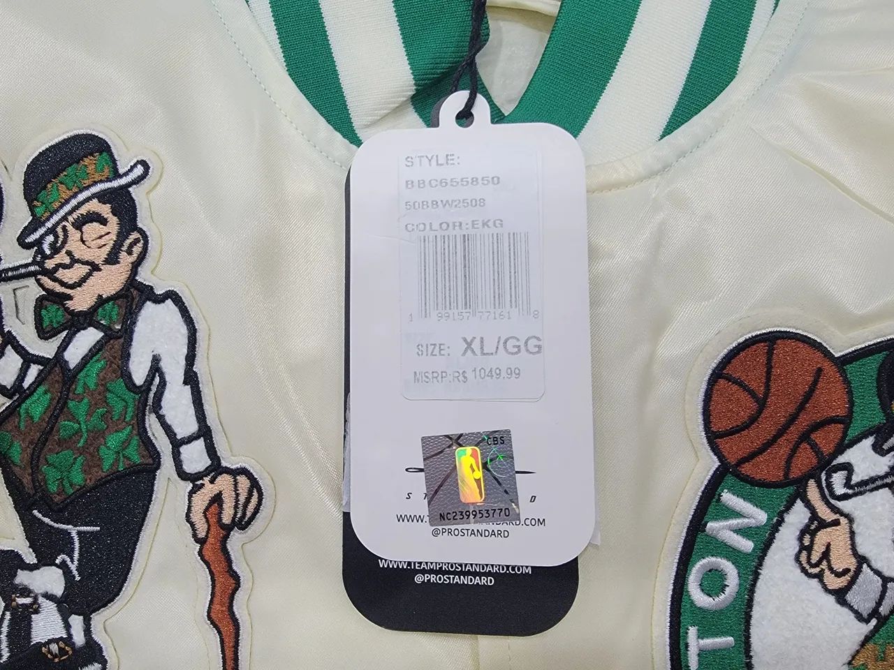 NBA - Jaqueta Boston Celtics Pro Standard - NOVA - XL - Foto 3