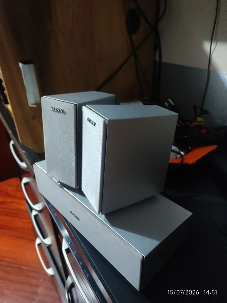 caixas Sony 8 ohms 100watts (1#) - Foto 2