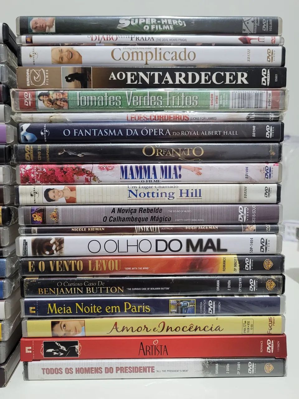 DVD's filmes R$ 5 cada<br>