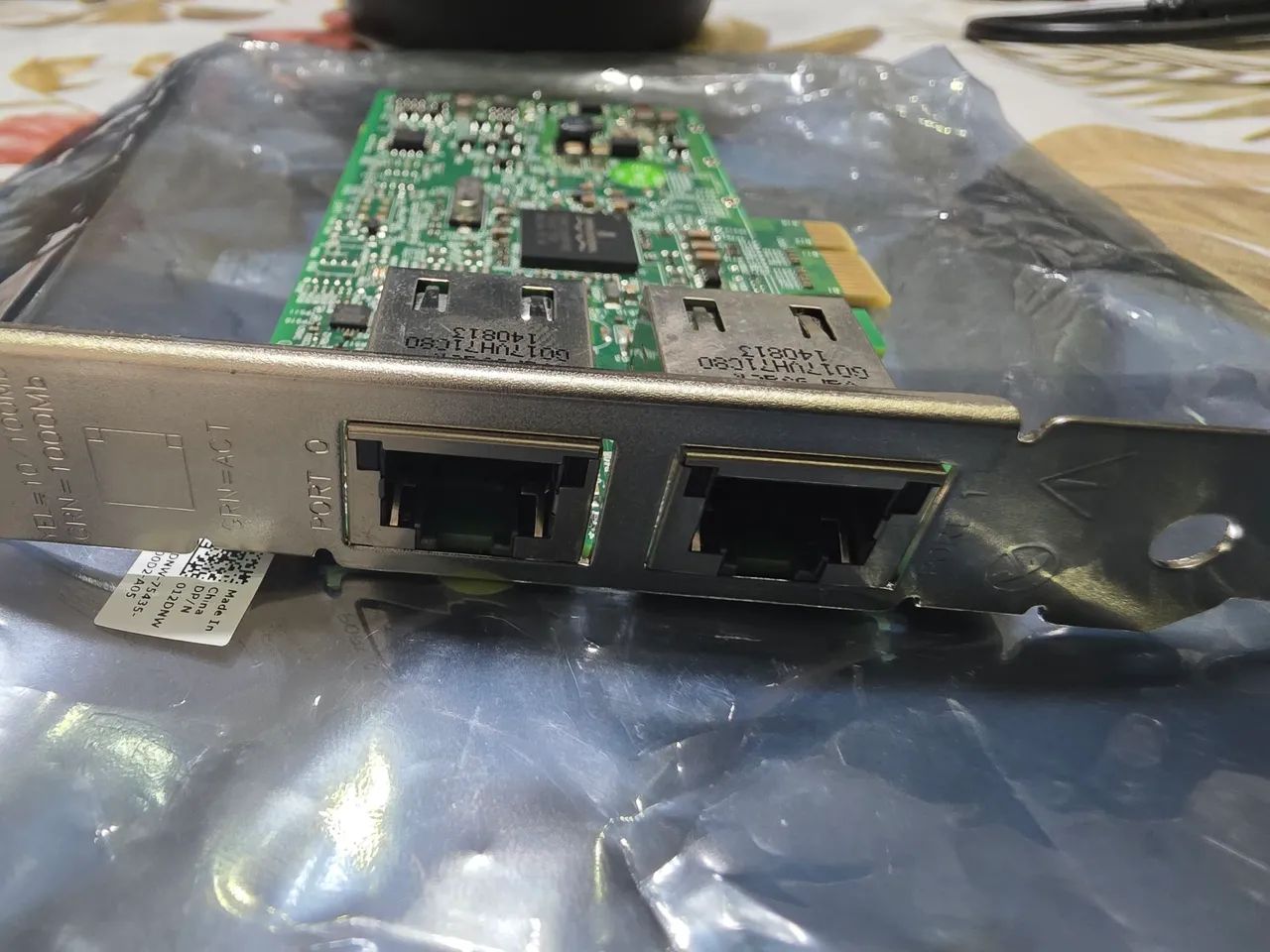 Placa de rede dual port broadcom - Foto 3