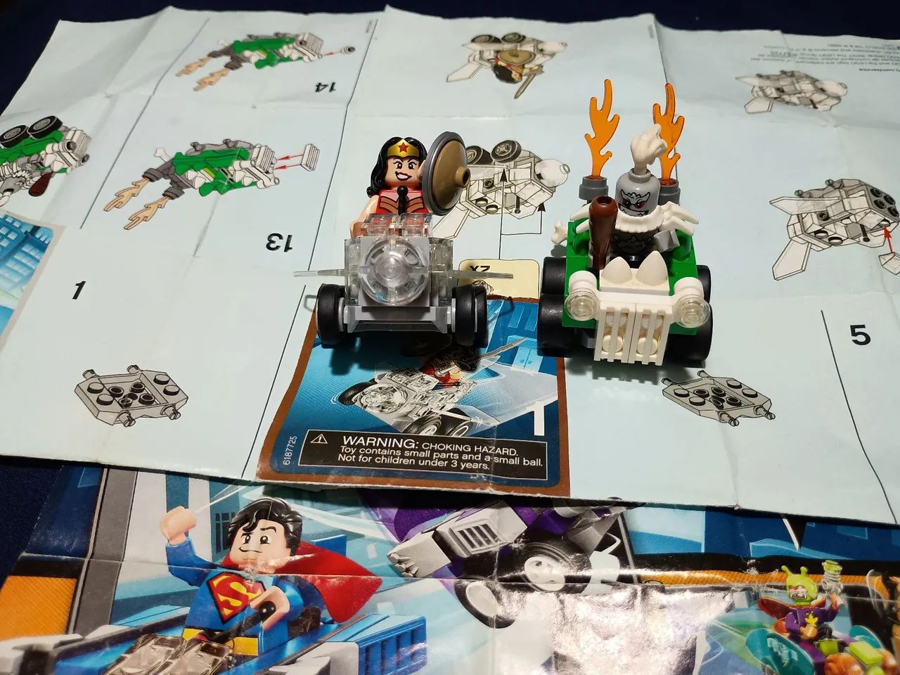LEGO 76070 Mighty Micros Completo com Manual". - Foto 4