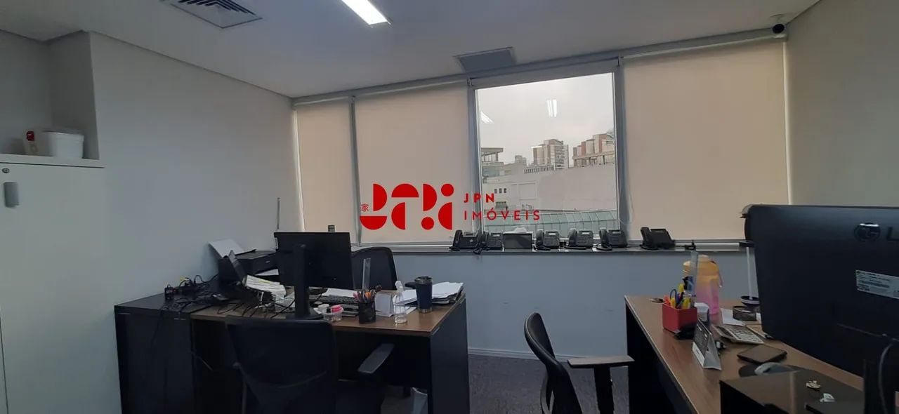 Sala comercial Vila Olímpia, mobiliada - 244m², 04 banheiros, 04 vagas - Foto 3