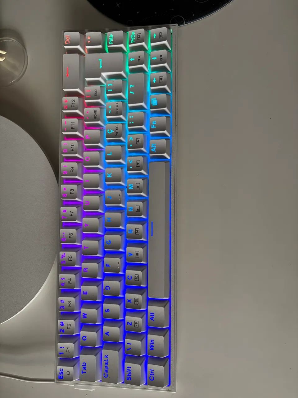 Teclado mecânico redragon castor - Foto 3