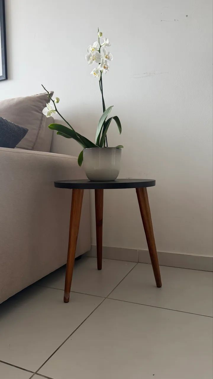 Mesa de canto madeira 