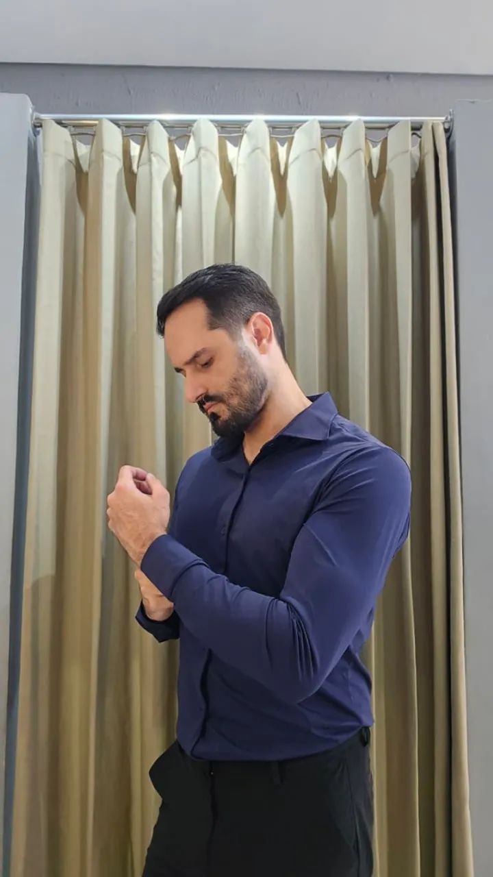 Camisa Tecnológica Manga Longa Elastic - Foto 4