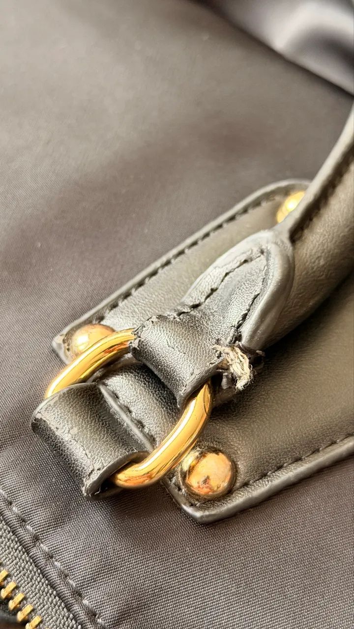 Bolsa Prada Preta em Nylon - Foto 3