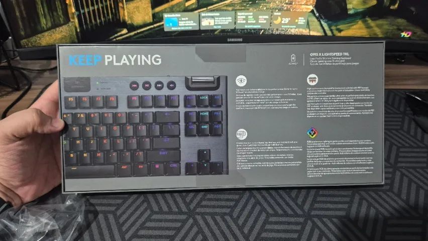 Logitech G915X TKL Lightspeed - Foto 2
