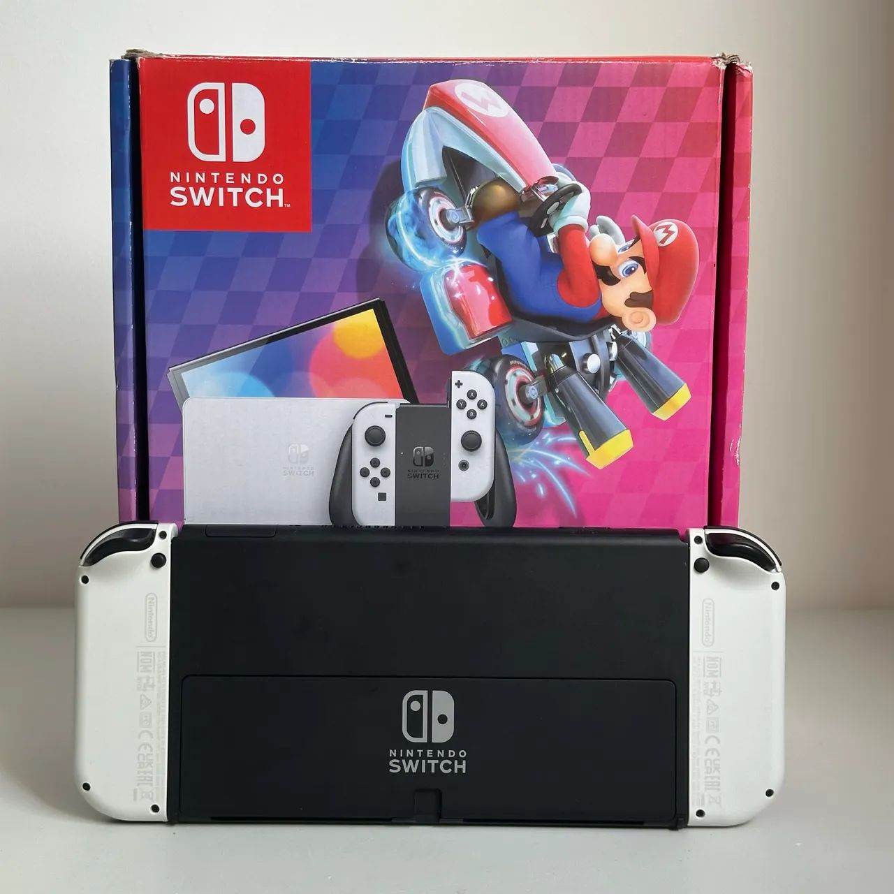 Nintendo Switch Oled Desbloqueado 128gb Usado - Foto 5