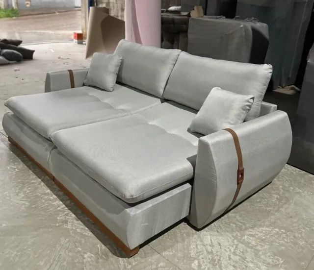 SOFÁ RETRÁTIL MJ128  2,10M. PRONTA ENTREGA. - Foto 2