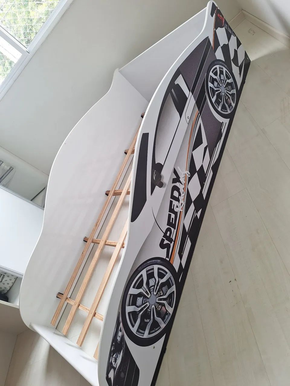 Cama de solteiro infantil carro - Foto 3