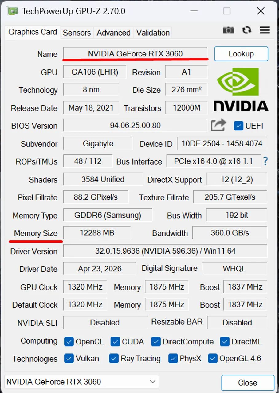gtx 3060 12gb - Foto 3
