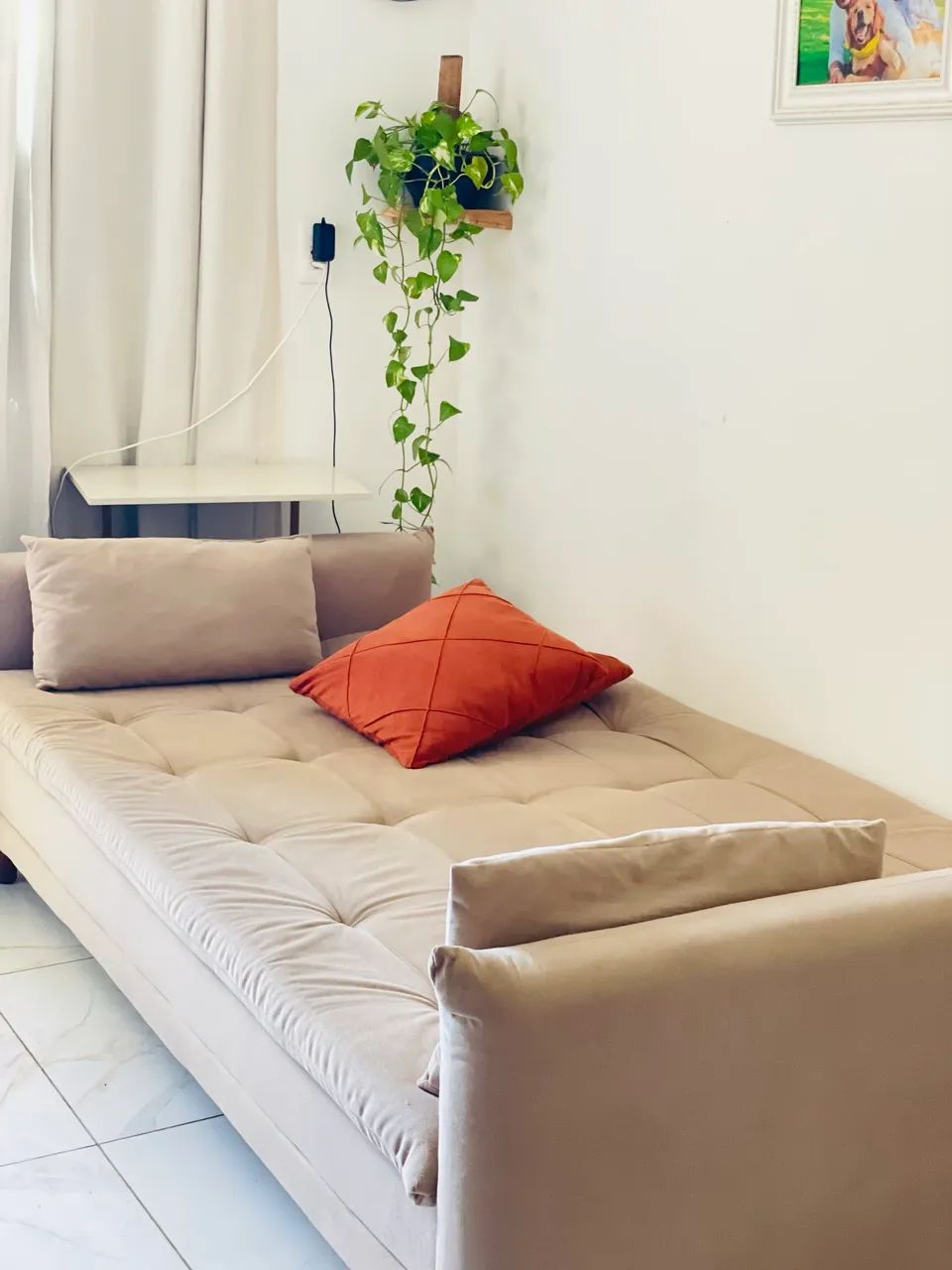 Sofá cama reclinável 3 lugares  - Foto 4