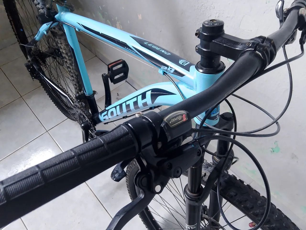 Bike aro 29 azul SOUTH - Foto 5
