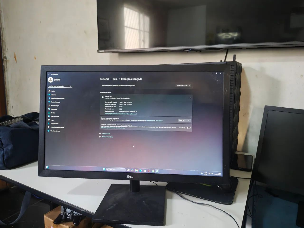 Monitores LG 22 polegadas 75hz  - Foto 4