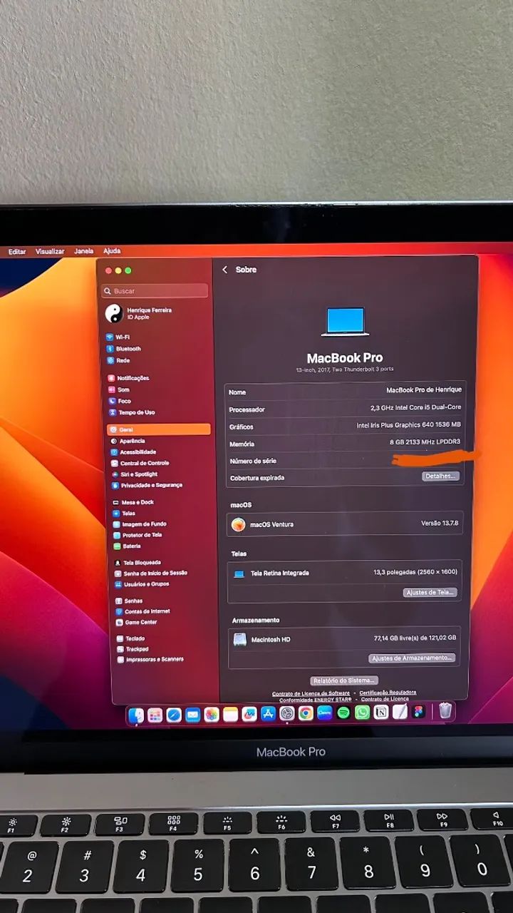 MacBook Pro 2017 - Foto 4