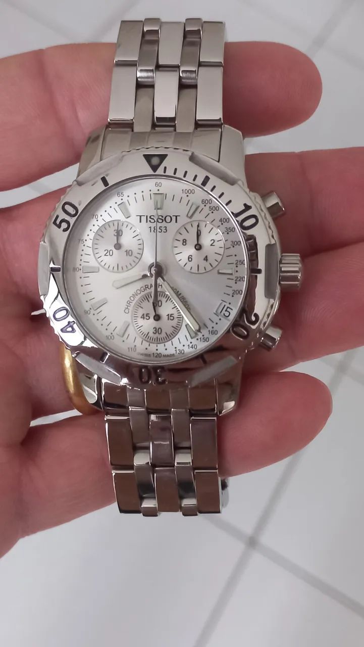 RELÓGIO TISSOT (PRS 200) *MOSTRADOR PRATA*