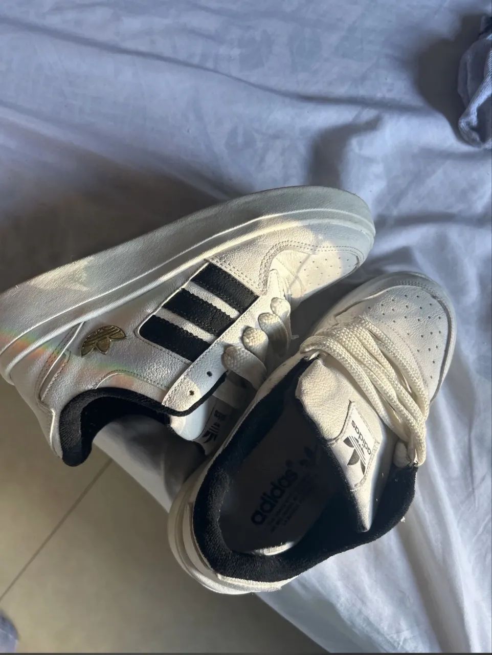 Tênis adidas forum low branco - Foto 3