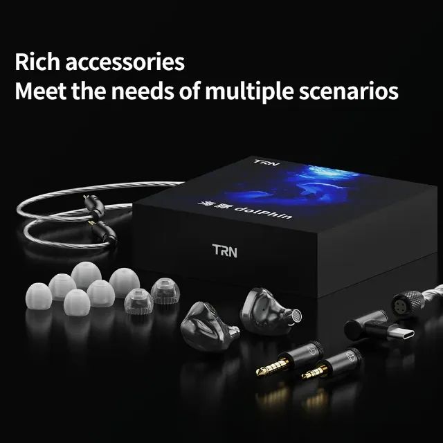 Fone TRN Dolphin - IEM Lacrado! - Foto 2