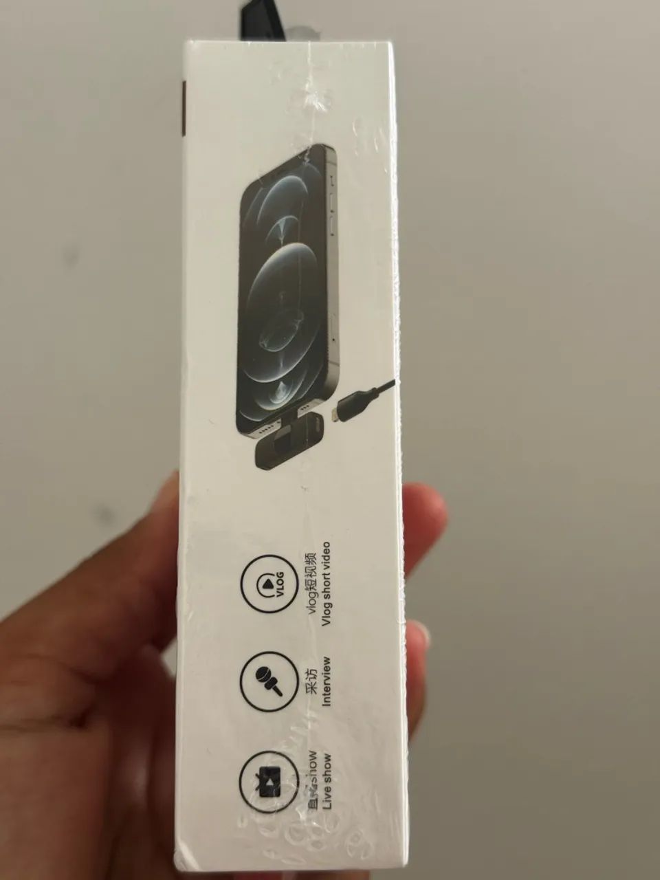 Microfone Celular Lapela  Sem Fio Iphone Profissional Karaoke?1/ 2 - Foto 4