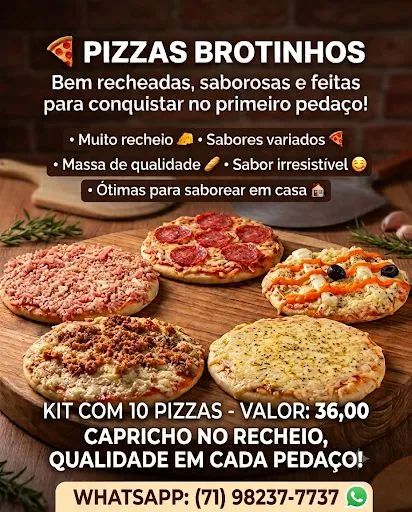 Pizzas brotinhos  - Foto 4