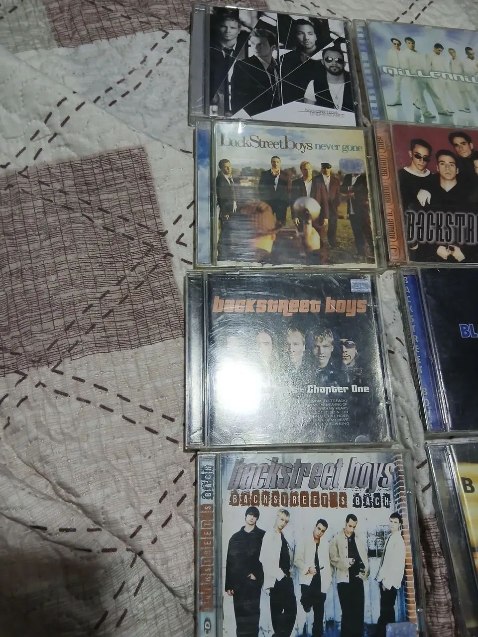 Coleção de CD Backstreet boys 