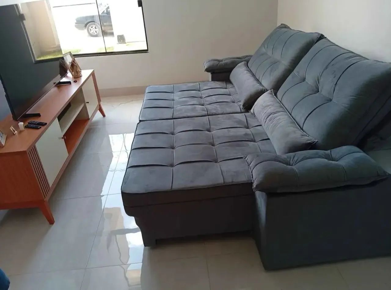 Promoção sofá retrátil e reclinável PAGAMENTO NA ENTREGA  - Foto 2