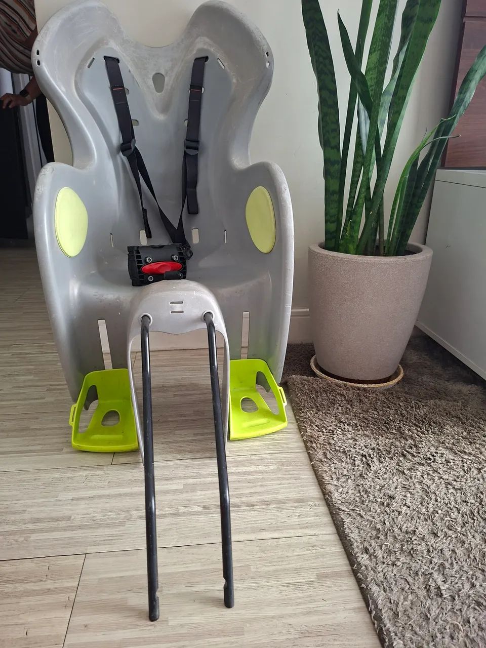Cadeirinha bicicleta btwin 