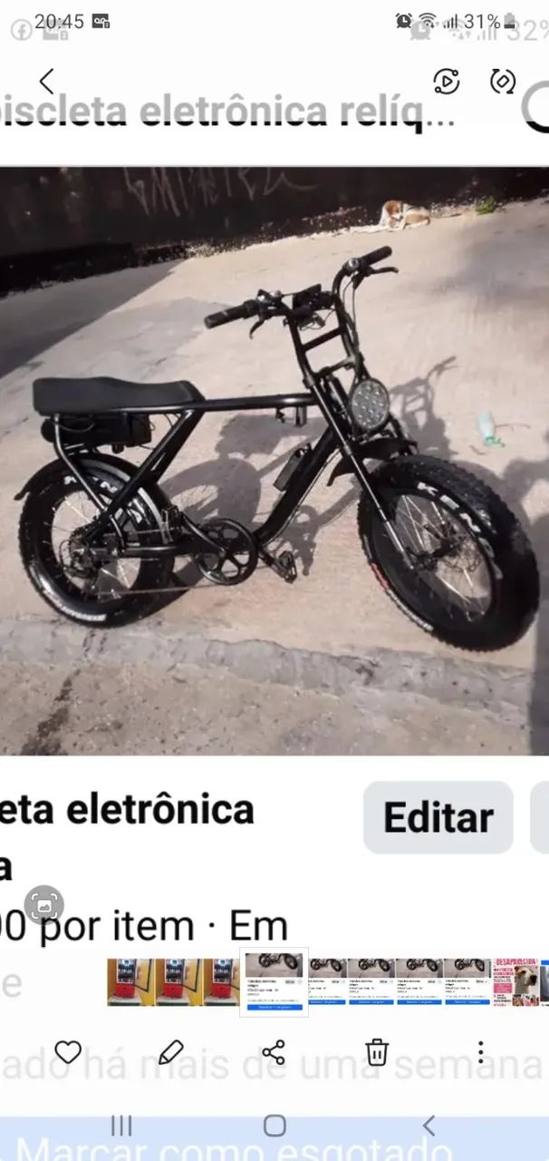 Bicicleta elétrica 