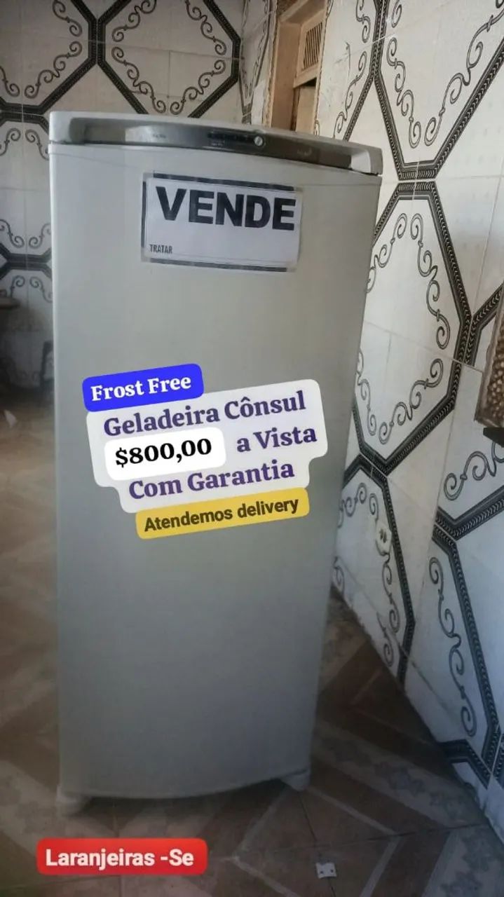 GELADEIRA CÔNSUL FROST FREE 