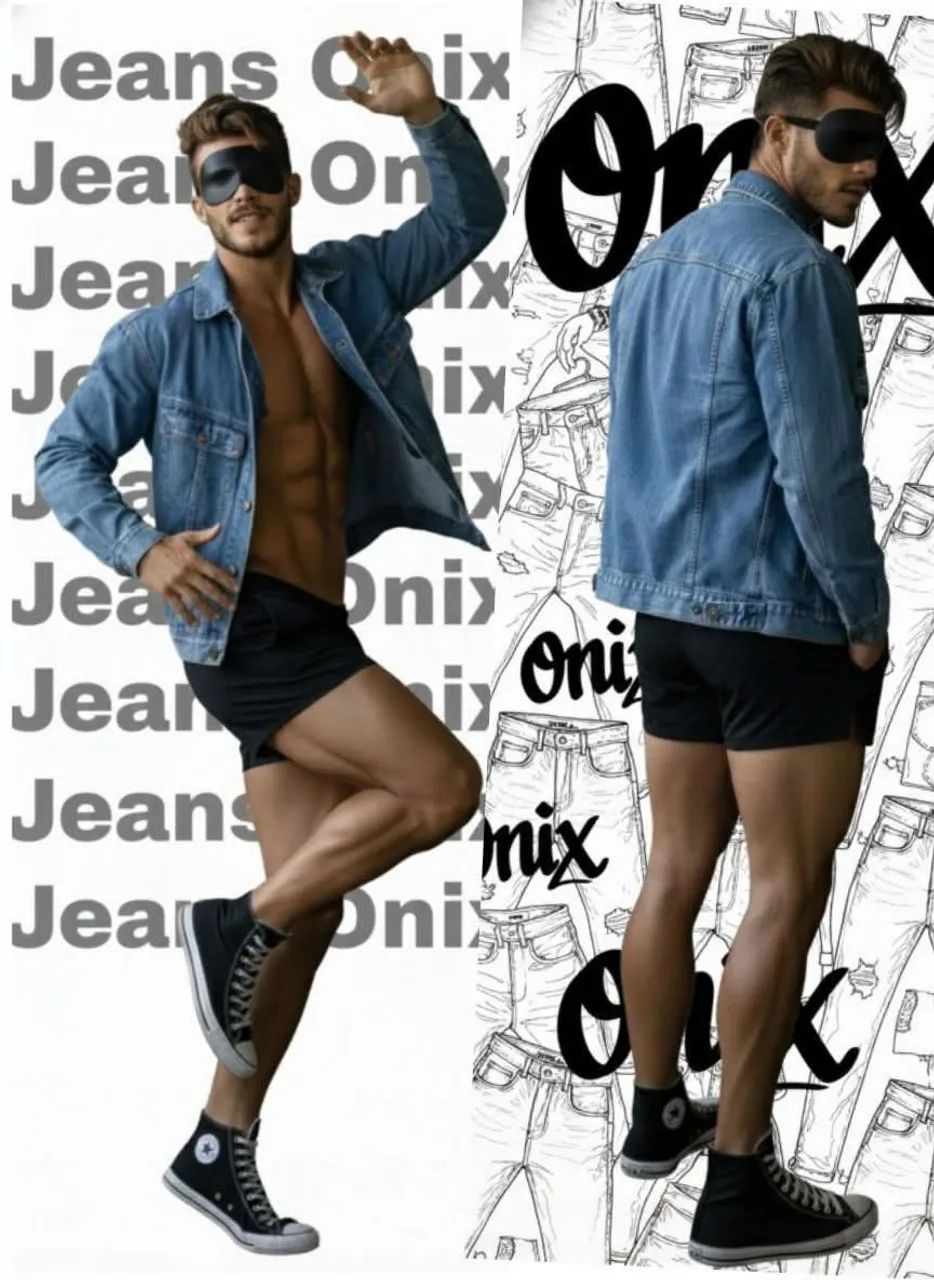 Estilosa Jaqueta Vintage Onix Jeans Tamanho G Relíquia! Mto Linda Perfeita P/ compor Look! - Foto 4