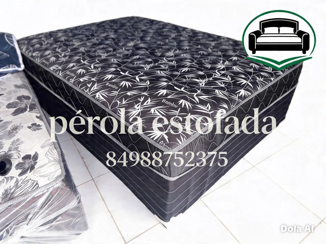 Cama box casal espuma d33 