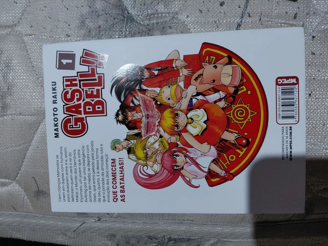 Mangá GashBell - Foto 2