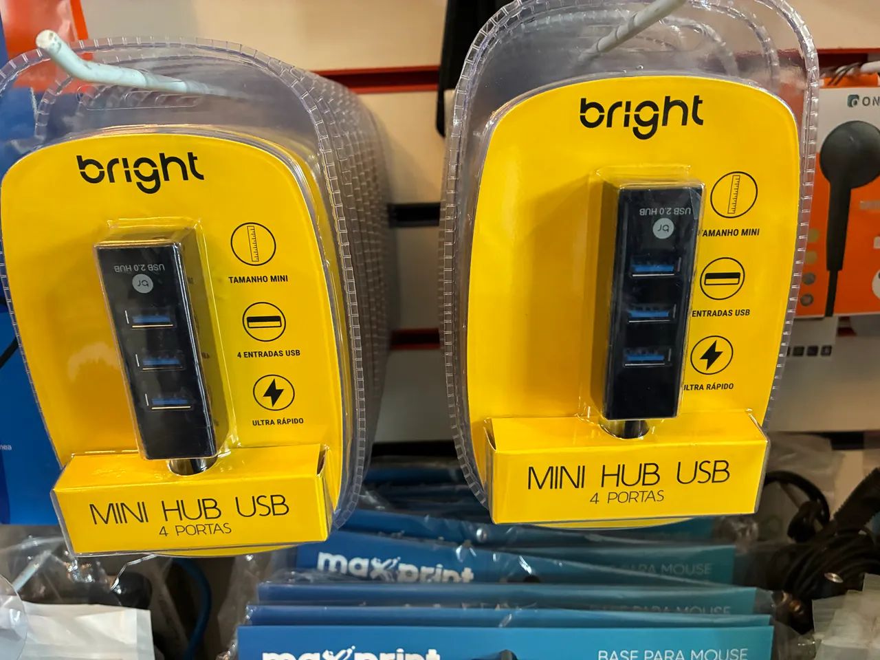 Hub usb Bright 4 portas 