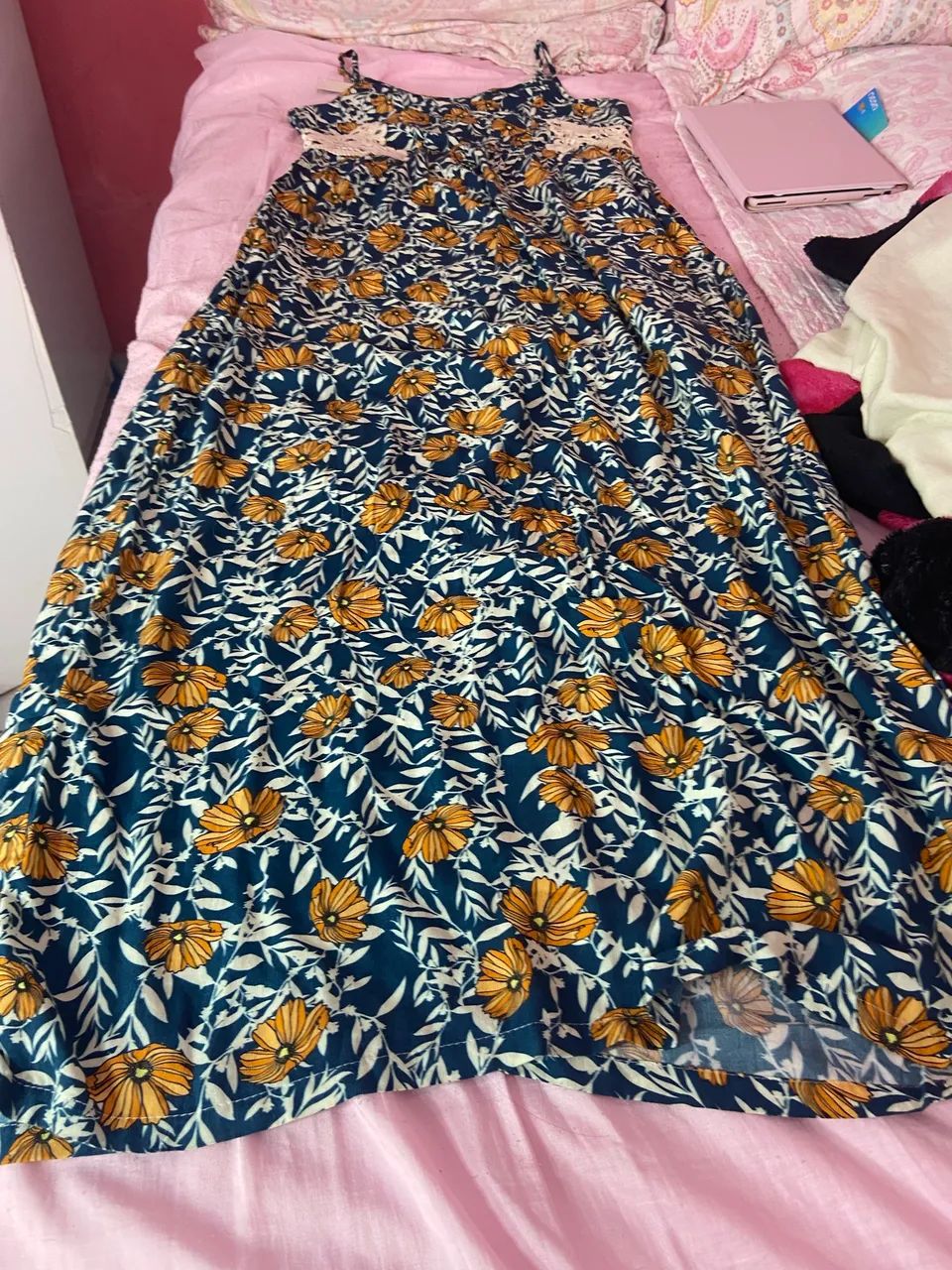 Vestido longo novo