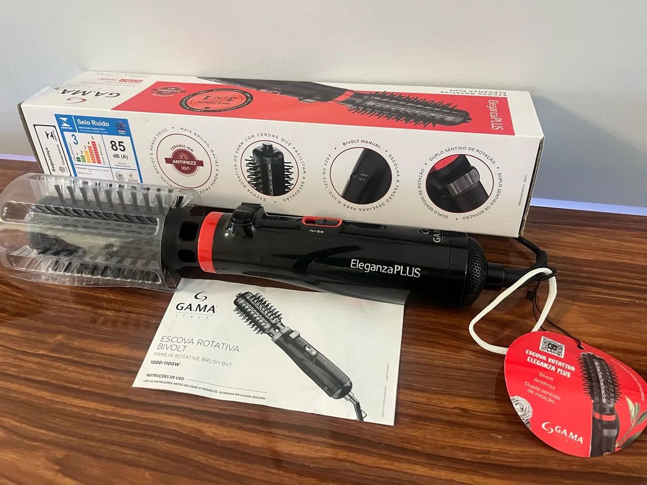 Escova rotativa Gama Italy Bivolt