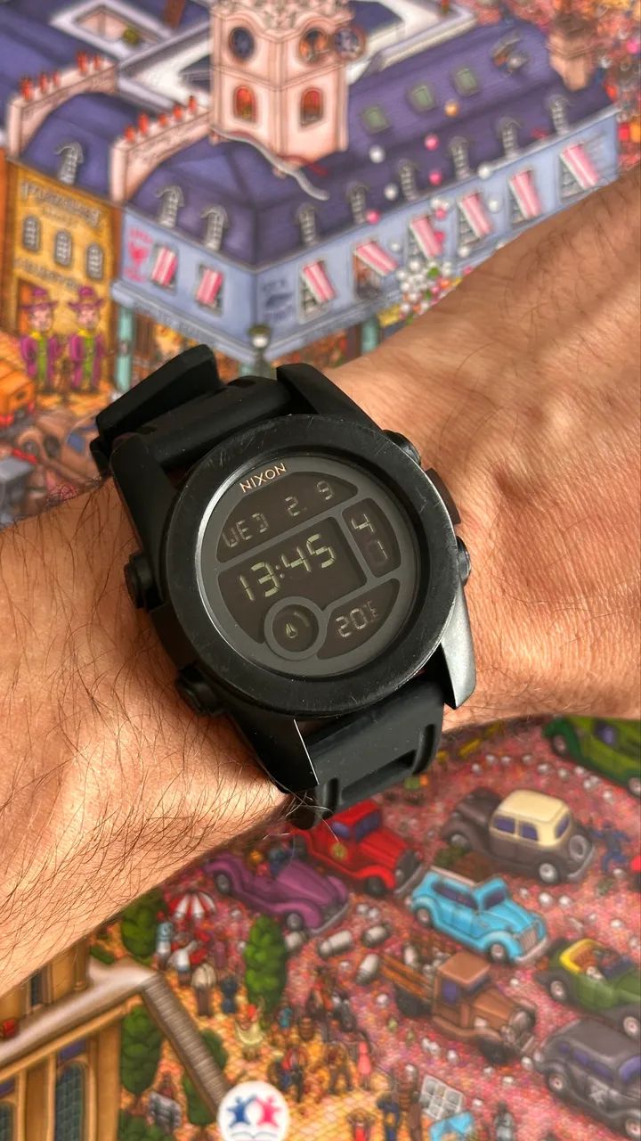 Relógio Nixon The Unit 40 All Black - Foto 5