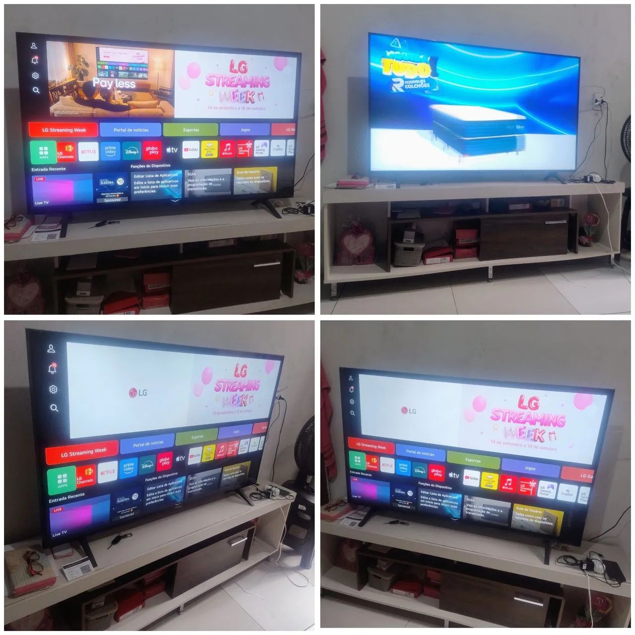 SMART TV 60 SEMI NOVA 